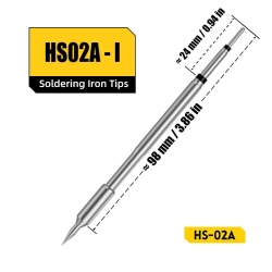HS02A-I grot do lutownicy grotowej FNIRSI HS-02A ostry stożek zamiennik C245